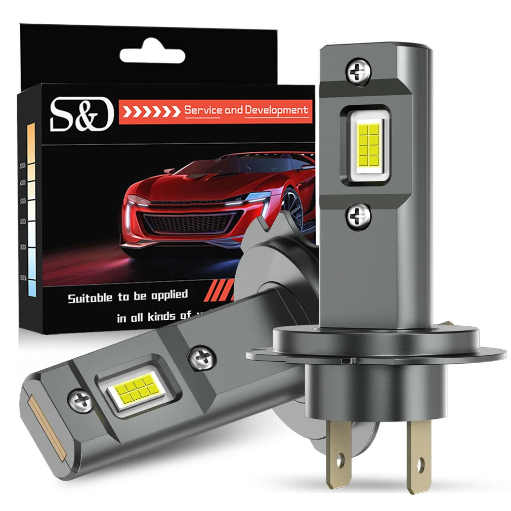 20000LM H7 LED Headlight Bulb Canbus Mini Kit 120W 6500K CSP for Car Headlamp White 12V Au