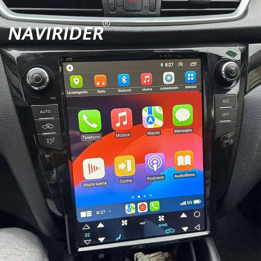 For Nissan X-Trail Xtrail X Trail T32 Qashqai J11 2013 - 2017 Android 14 Car Radio Stereo