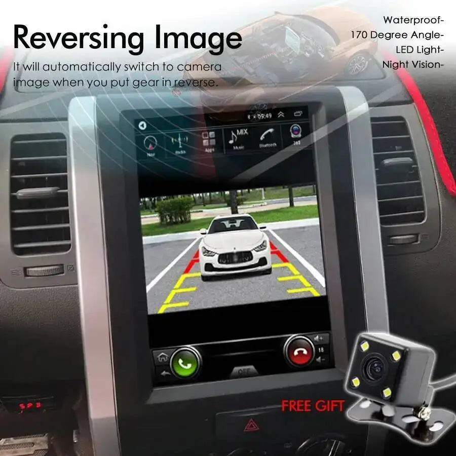 Navirider GPS DSP Car Radio Stereo For Nissan Xtrail MX6 X-trail T31 2007-2015 Android 15