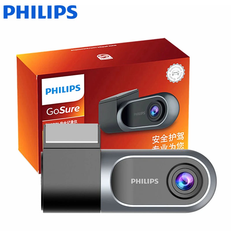 Philips Front WiFi Car 1080P HD Driver Video Recorder USB Car DVR Camera Loop Recording Go