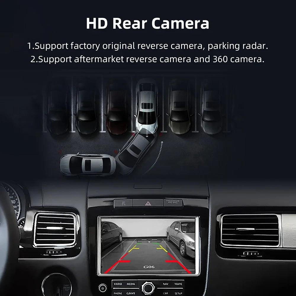 Wireless Carplay Android Auto car module for Volkswagen Touareg 2011-2017 with 8inch suppo