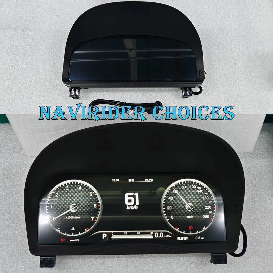 12.3inch For Toyota VELLFIRE Alphard 20 Alphard 30 A20 A30 Original Car Digital Cluster In