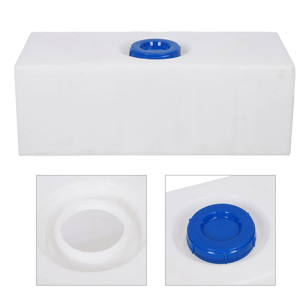 RV Water Tank Portable 33.66x13.78x11.81 in Gray Water Storage Container 140mm Port Leakproof 22 - Automotive LED Light