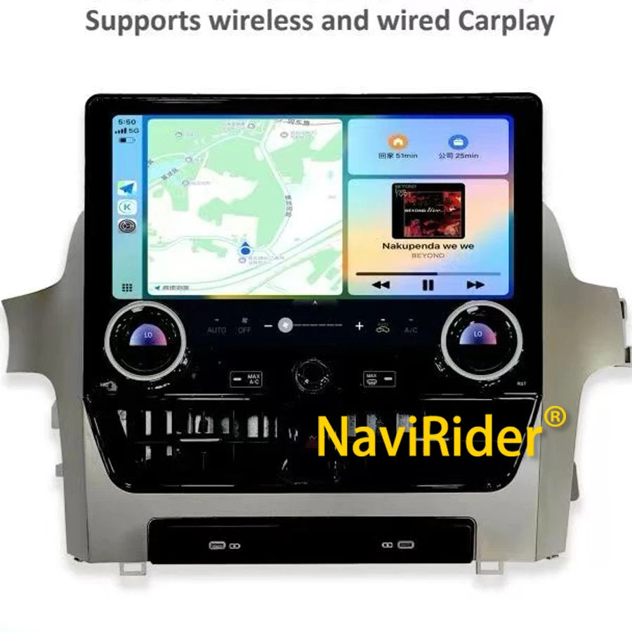 Video Player Stereo Car GPS Navigation Carplay BT Android Multimedia 12.5inch For Lexus GX | AUTOKITSHOP