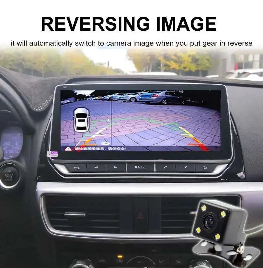 IPS SCREEN Speaker Android 14 Multimedia Autoradio Bluetooth Stereo For Mazda CX5 2013 201