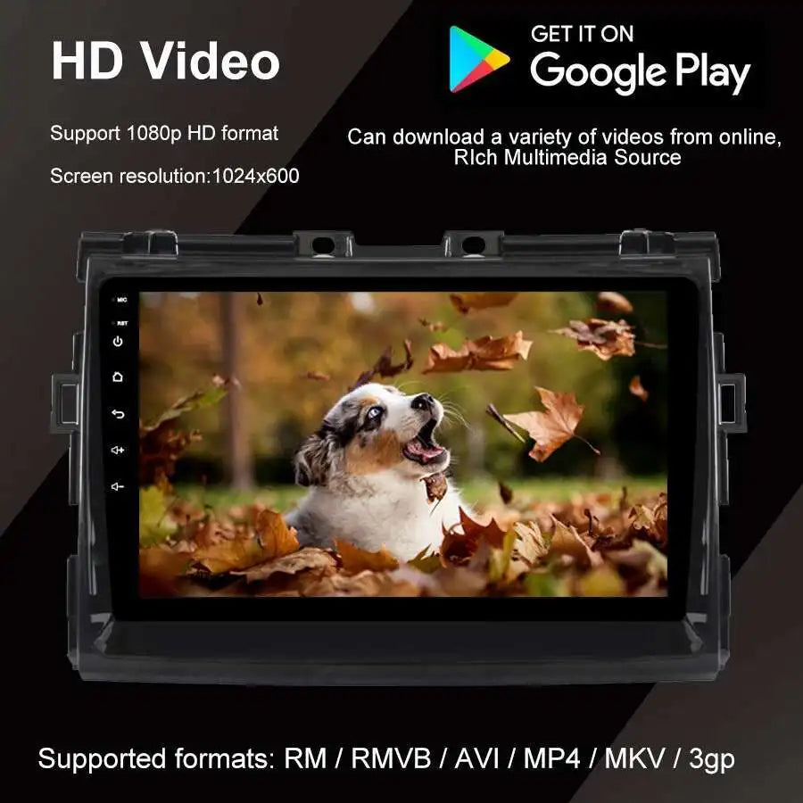 Android 14 Multimedia Car Video Player GPS For Toyota Previa 3 III XR50 Estima 2006-2019 T