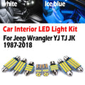 LED Interior Light Kit for Jeep Wrangler YJ TJ JK 1987-2018 - Canbus Dome Map Door Trunk Bulbs | AUTOKITSHOP