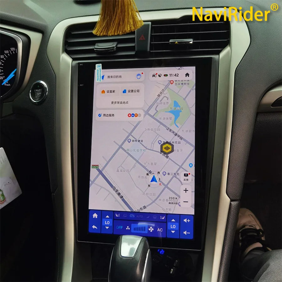 Touch Screen 256GB For Ford Mondeo Fusion MK5 Android 15 Multimedia 2013-2019 GPS Navi Hea
