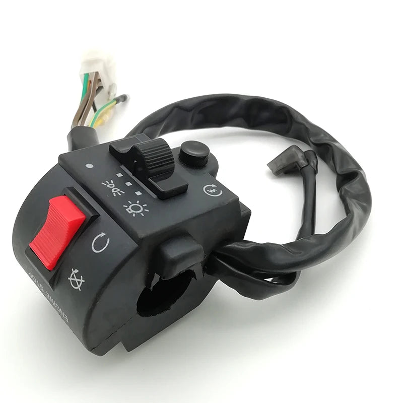 Universal 22mm Motorrad Lenker Schalter Hupe Blinker Elektrischer Startschalter