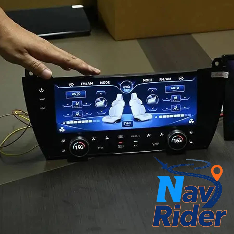 Digital Climate Control Touch AC Panel Display For BMW 5 Series F10 F11 F18 2010-2017 Ster