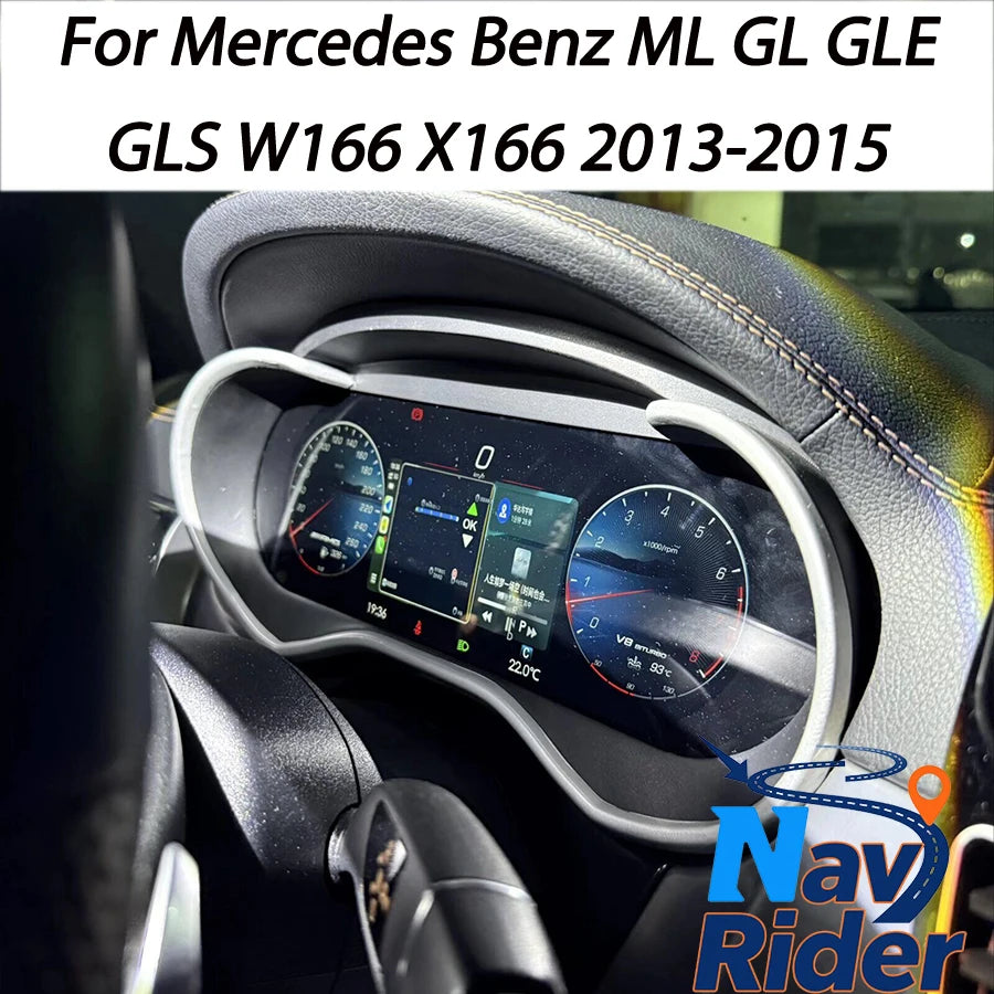 LED Interior Light Kit for Mercedes W166 X166 GLE 2012-2019 - Canbus Error-Free Interior Bulbs