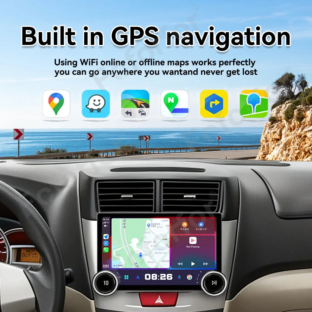 Advanced Android 15 Car Multimedia Player For Toyota Avanza 2004-2012 HD Display Wireless