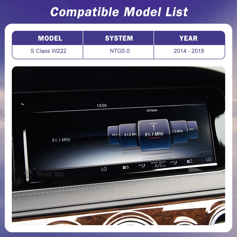 Wireless CarPlay for Mercedes Benz S Class W222 W217 2014-2018 NTG5.0 with Android Auto Mi | AUTOKITSHOP