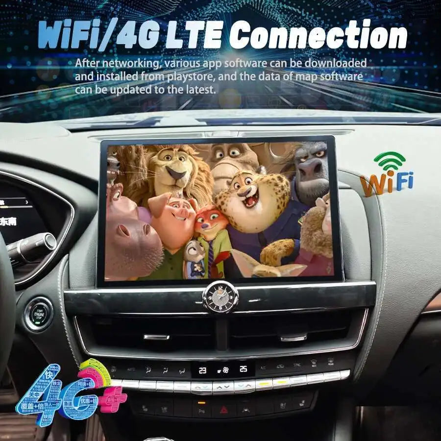 Android Auto GPS 13.3inch Touch Screen For Cadillac CT5 CT6 2020-2023 Car Radio Car Video  | AUTOKITSHOP