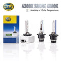HELLA Xenon HID D1S D3S Standard Lamps Original Car Head Light 4300K 5000K 6000K Warm Whit