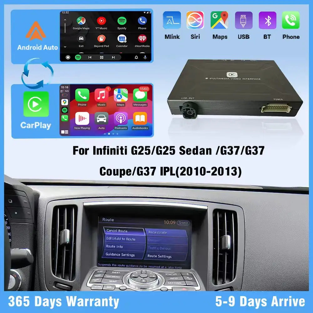 RGB - Ambient Light - for Infiniti G37 G35 - App Control - Car Interior Lighting