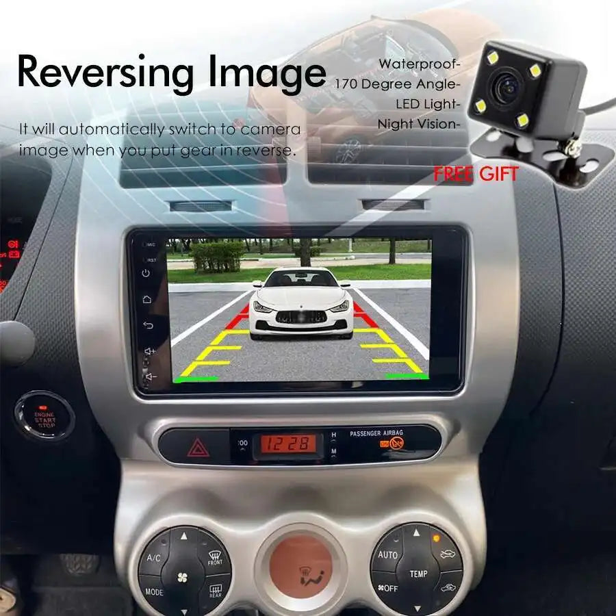 8GB Ram 128GB Rom Urban Cruiser Car Radio Stereo For TOYOTA IST Android 14 Multimedia Play