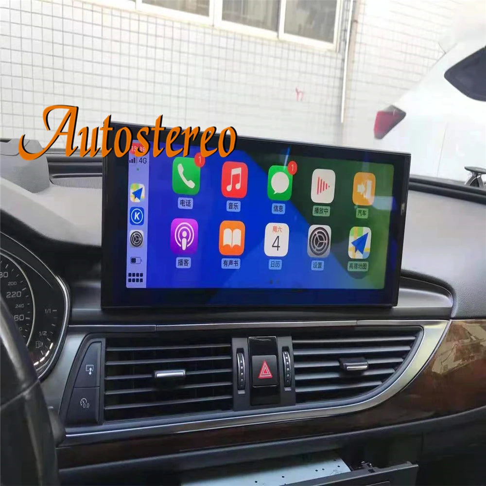 Carplay Android 13.0 For Audi A6 A7 C7 2012-2018 Radio Car GPS Navigation Multimedia Playe