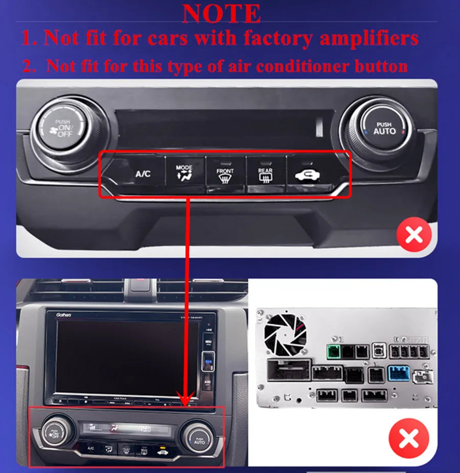LED Interior Light Kit for Honda Civic 2016-2020 - Canbus Error-Free Interior Bulbs