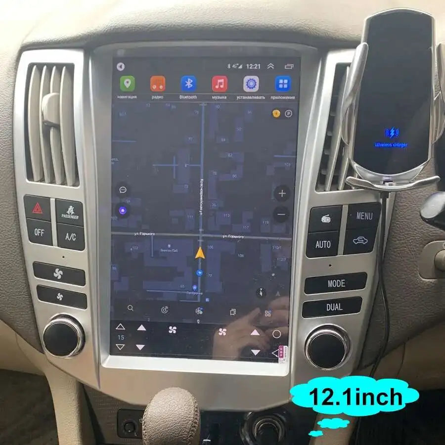 Right steering wheel Car Video Player GPS Navigation Android Screen For Lexus RX RX300 RX3