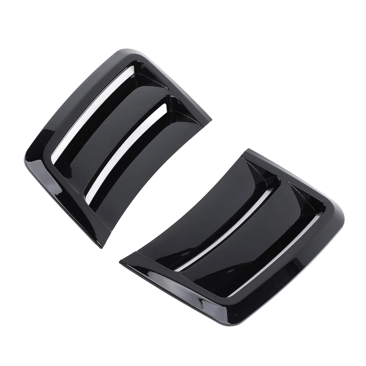 Car Front Bumper Side Vent Trim Glossy Black Sporty Look Enhanced Aerodynamics f for S204 W204 C63 - Automotive LED Ligh