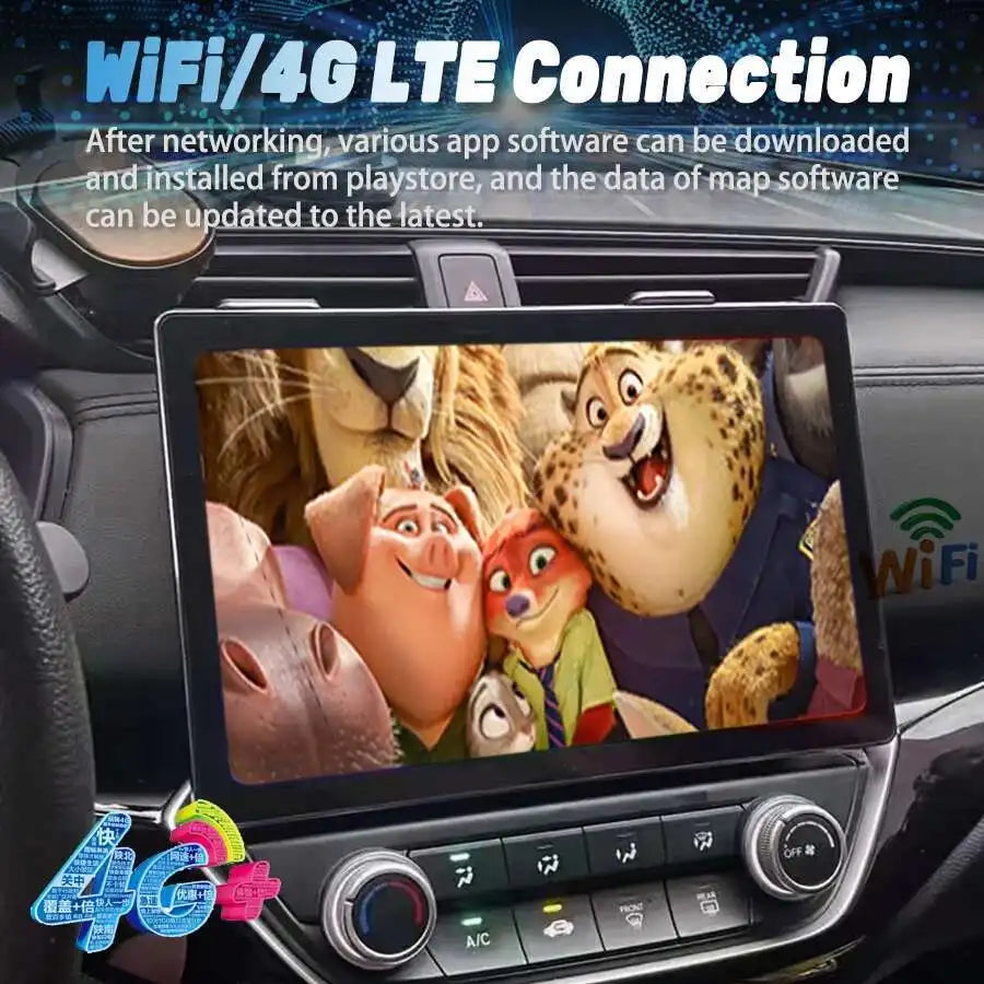 2K Screen For Honda crider 2018 2019 2022 11.5Inch Android Car Multimedia Video Player Ste