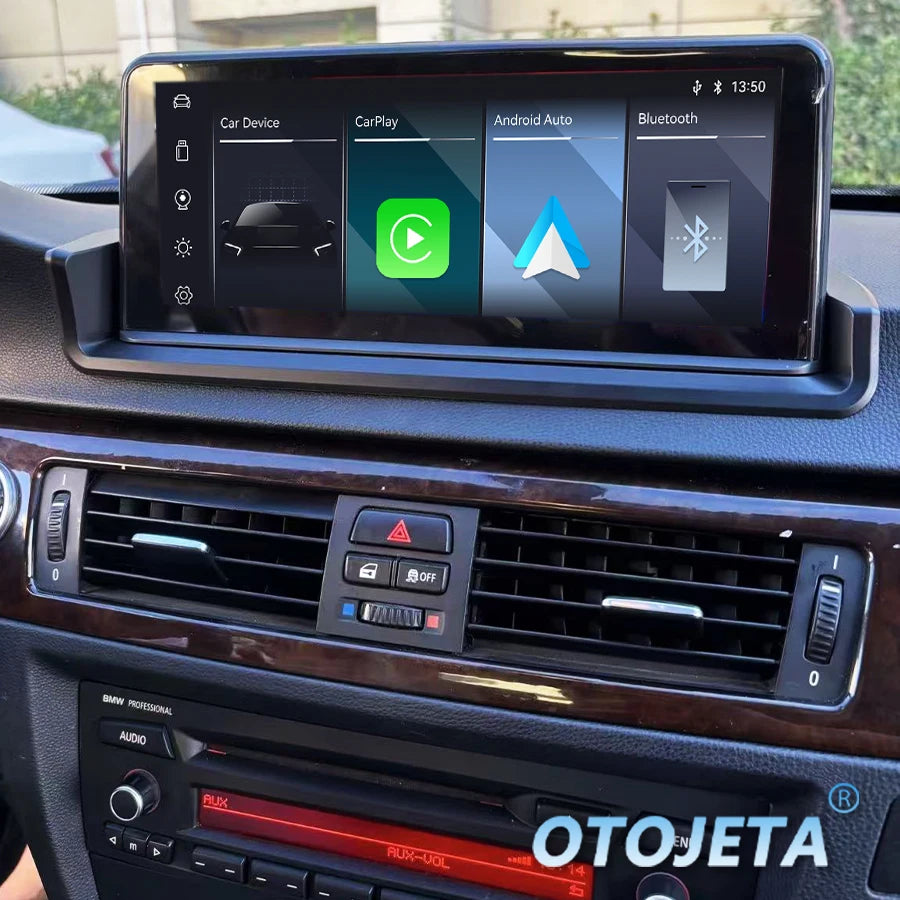 10.25" Linux Wireless CarPlay Android Auto For BMW 3 Series E90 2004-2011 Car Radio Multim