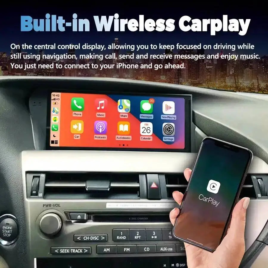 For LEXUS RX 270 RX270 RX350 2009-2015 10.25" Android 15 Multimedia Player Stereo Car GPS  | AUTOKITSHOP