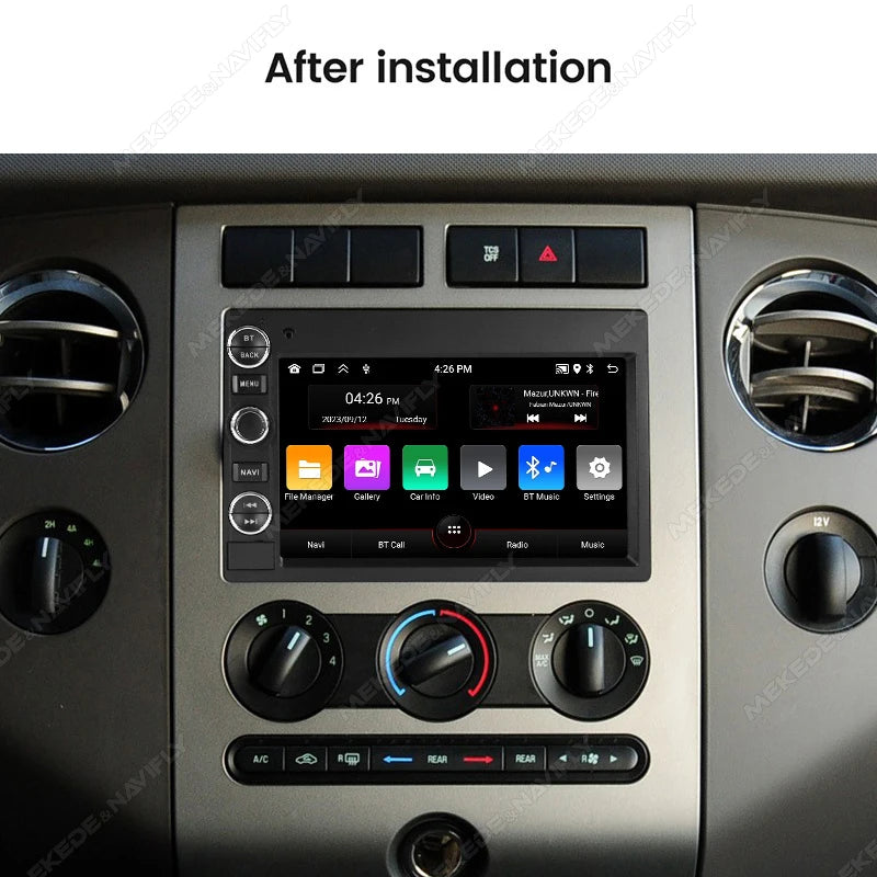 7" Android 15 Car Radio for Ford F150 F250 F350 Fusion Mustang Explorer Edge Focus Carplay | AUTOKITSHOP