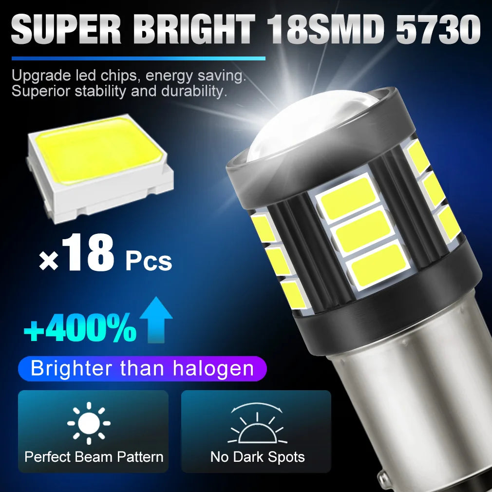 1156 BA15S BAU15S P21W LED Light T20 7443 W21/5W 1157 BAY15D BA15D P21 5W Car DRL Car Ligh