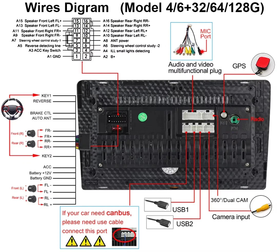 9 10" Android 16 Universal Car Radio arplay Multimedia Player WIFI 5G GPS Car Intelligent  | AUTOKITSHOP