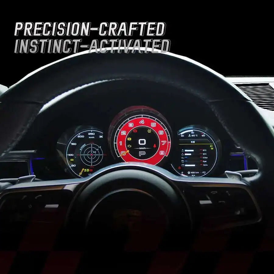Upgrade For Porsche Macan 2014-2018 LCD Car Digital Cluster Instrument CockPit Speedmeter  | AUTOKITSHOP