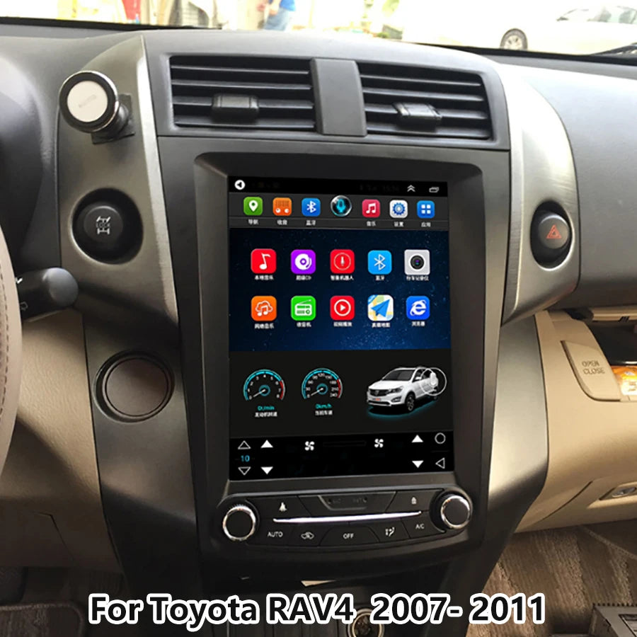 10.4" Touch Screen Car Radio For Toyota RAV4 Rav 4 2008-2010-2011 Android 14 Car Multimedi