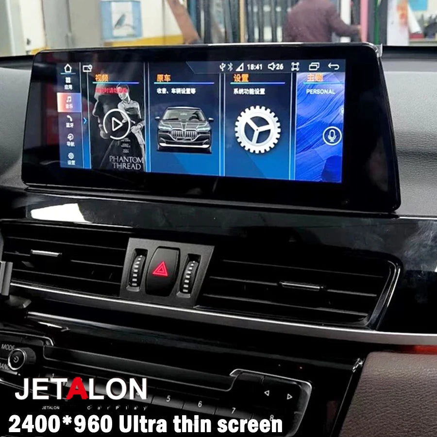 navirider car Radio 12.3''Car Video NBT EVO Player For Bmw X1 F48 NBT EVO 2016-2022 navi q