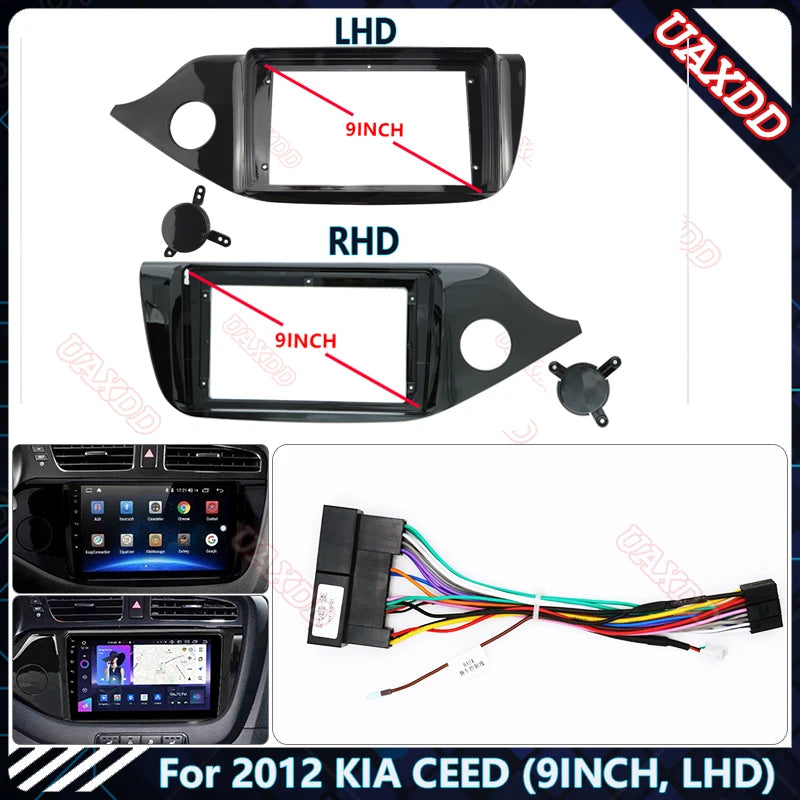 For 2012 KIA CEED 9INCH Car CD MP5 DVD Radio Android Stereo Audio Screen Multimedia Video
