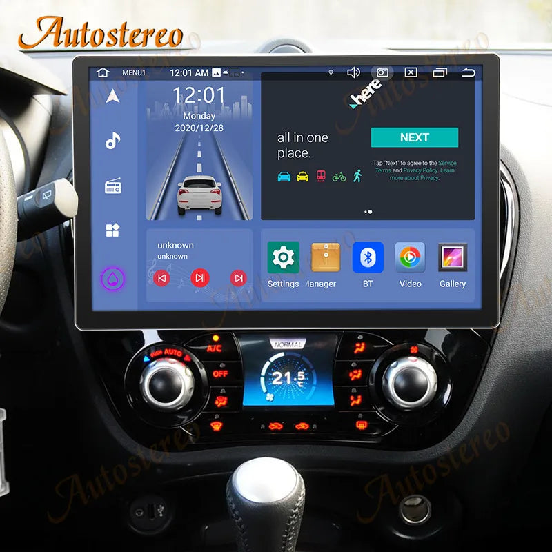 13.3 Carplay Android 14 Car GPS Navigation For Nissan Juke/Infiniti ESQ 2010-2020 Head Uni