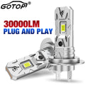 100W Turbo H7 LED CANBUS Lights 20000LM LED Headlight Bulbs CANBUS Lights CSP Wireless Car