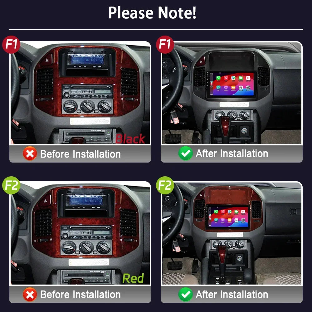 Android Wireless Bluetooth Carplay Stereo Touch Screen Car Radio Multimedia Navigation For