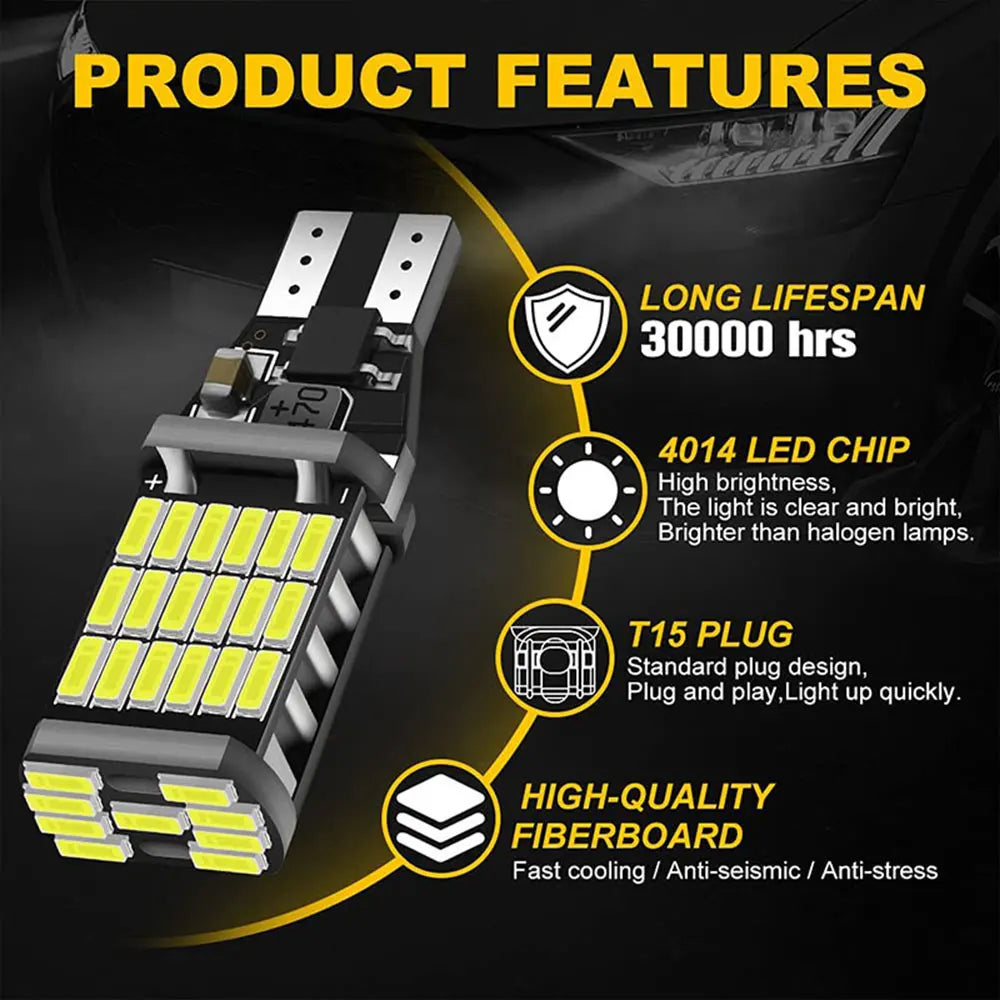 LED Interior Light Kit for Kia Sportage Rio 4 Sedona Seltos Sorento Soul 1 2 3 Stinger Stonic W16W T15 921 Canbus - C...