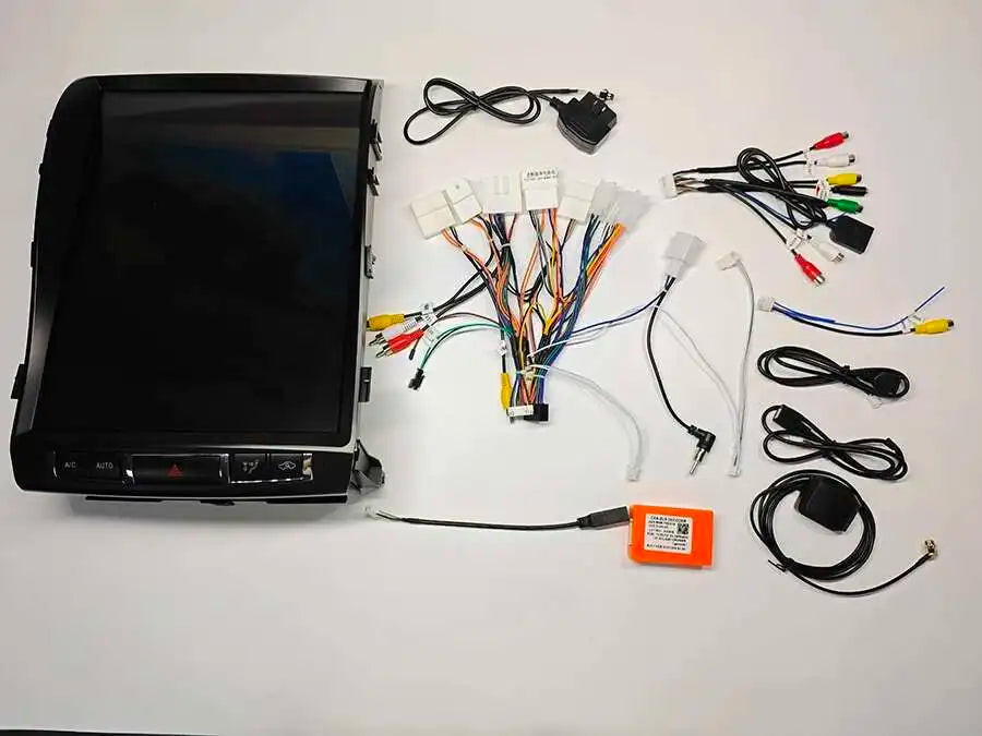 Car Radio For Toyota Land Cruiser 200 LC200 2009-2015 GPS Android 15 Vertical Screen Navig | AUTOKITSHOP