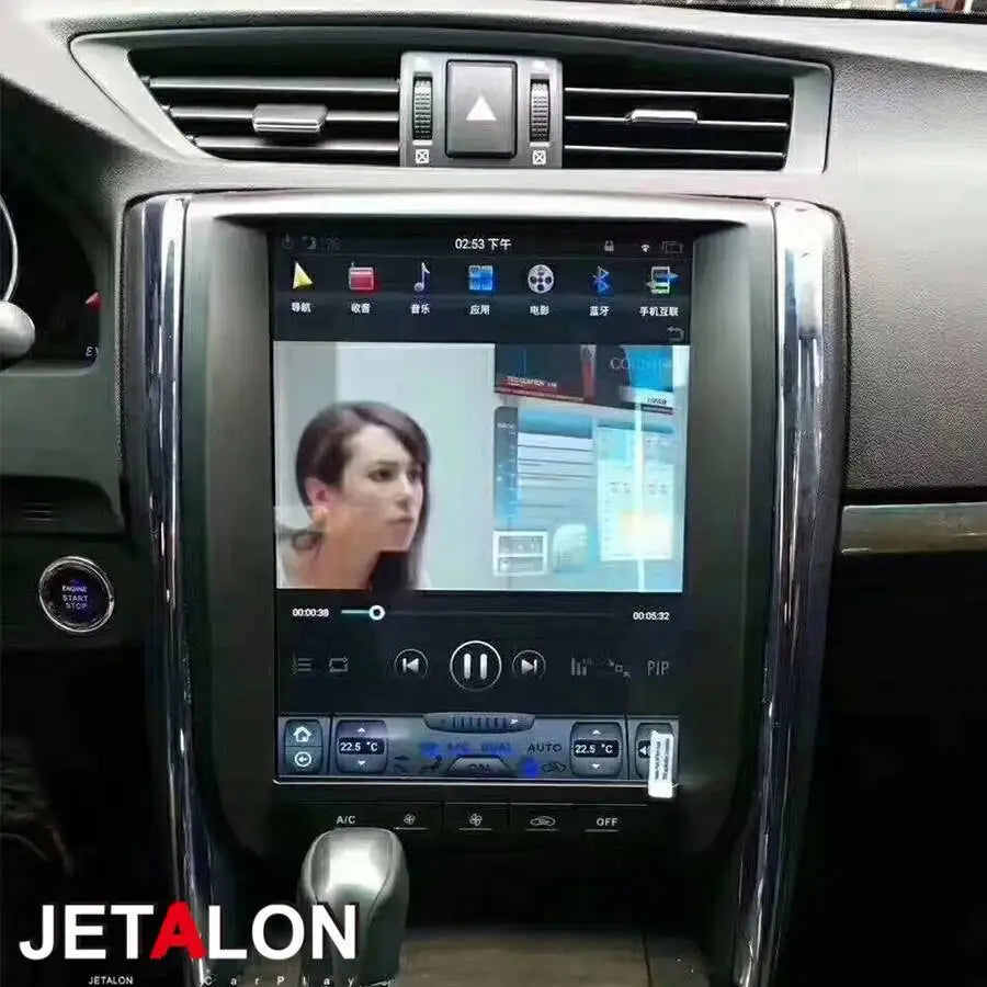 Android 14 GPS Navi Car Multimedia Video Player Stereo For TOYOTA REIZ 2012-2025 12.1inch