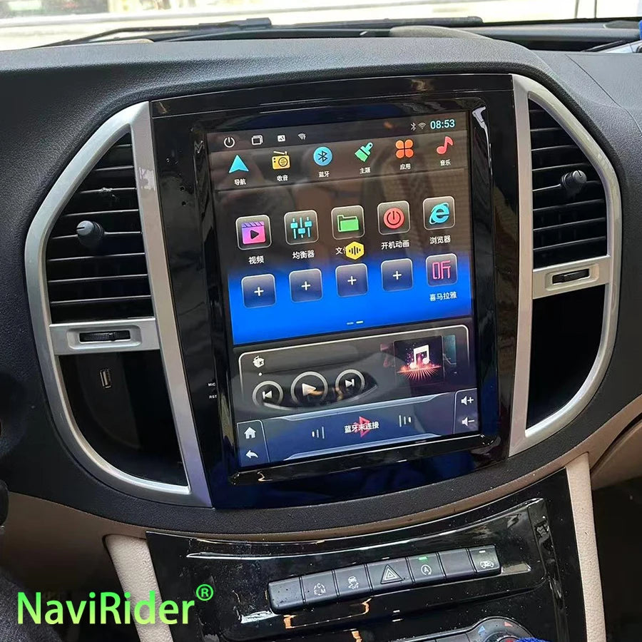 Android Touch Screen For Benz Vito W447 116 2014-2021 Car Radio Stereo Multimedia Video Pl