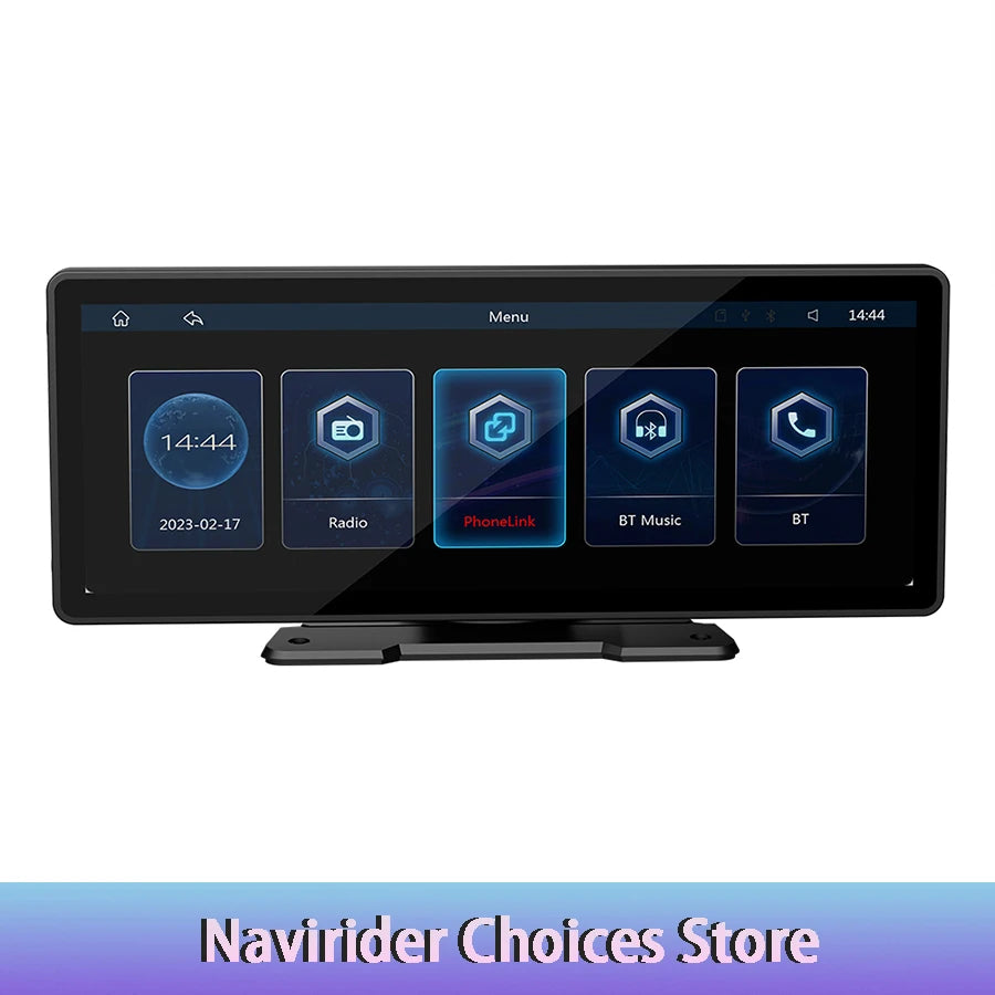10.26inch Android Auto Wireless CarPlay Car Radio WiFi GPS FM HD Bluetooth Multimedia Touc