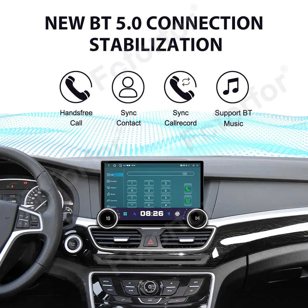 11.5 Inch Android 15 GPS Navi Car Radio For Geely Borui 2015-2016 Sleek Upgraded Large HD