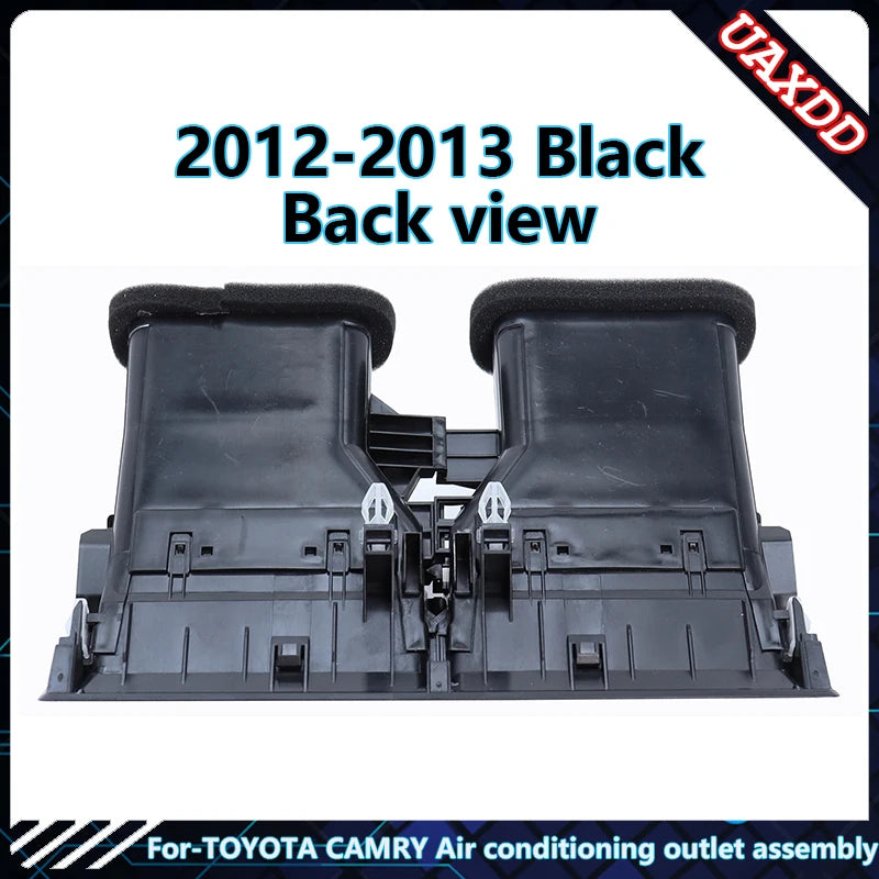 For-TOYOTA 2012-2013 CAMRY Air Conditioning Outlet Black Air Conditioning Rear Seat Anti D