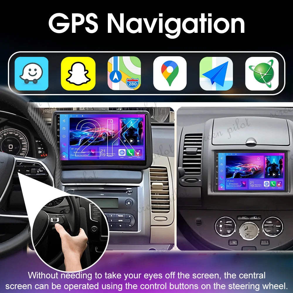 Android 16 7" 9" For Nissan Note 2004 2005 2006 2007 2008 2009 - 2012 GPS Carplay Car Ster | AUTOKITSHOP