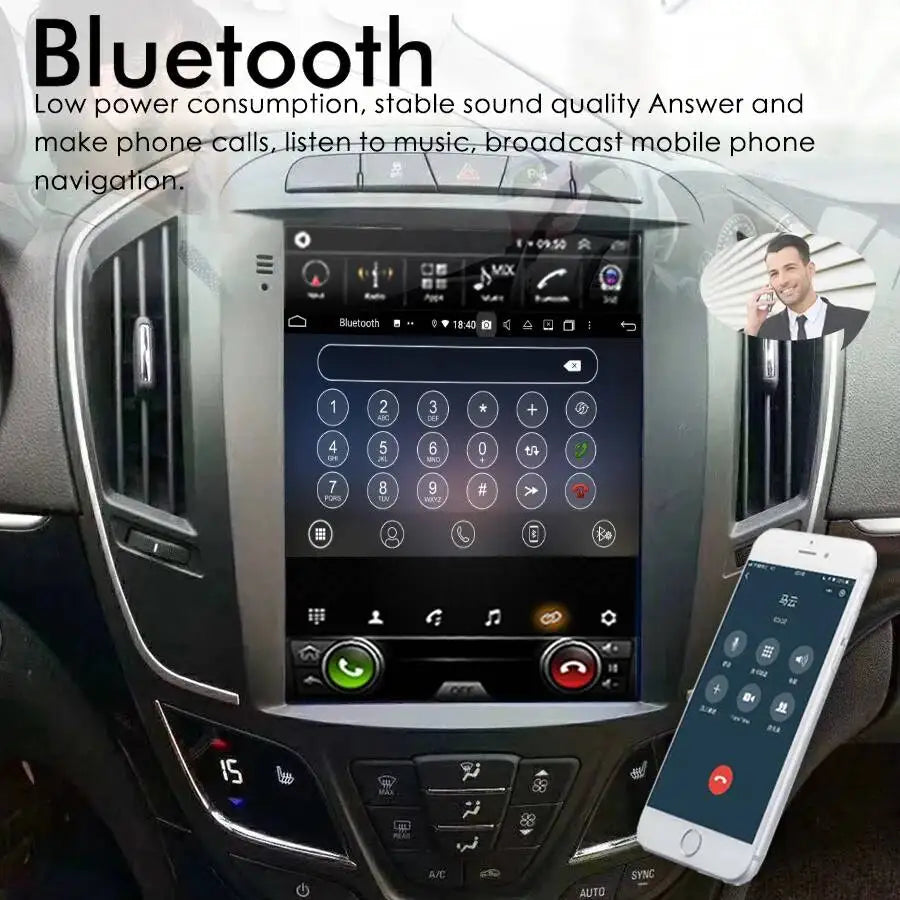 9.7" Android 15 Autoradio Stereo For Opel Insignia For Buick Regal 2009 -2025 Carplay Navi