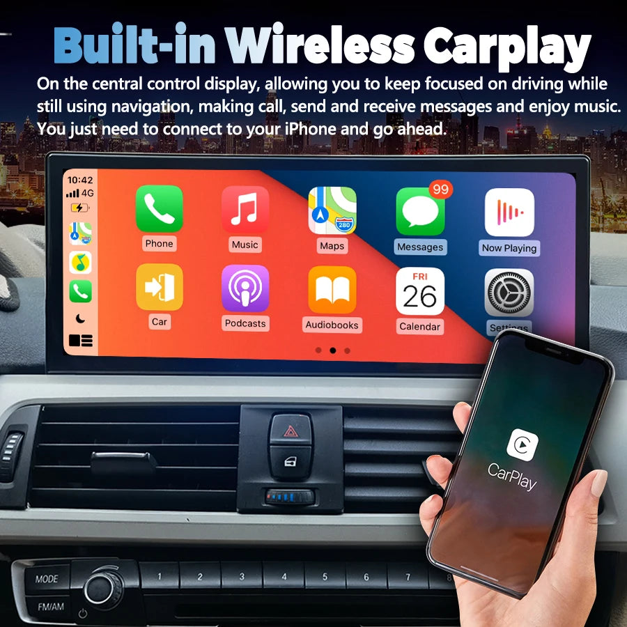 2Din 12.3Inch Android 13 For BMW F30 F31 F34 F32 F33 F36 2013-2017 NBT System Car Multimed | AUTOKITSHOP