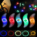 LED Bike Wheel Light 3 Mode Bike Wheel Spoke Light Waterproof Bike Safety Warning Tire Light Eas - Automotive LED Light