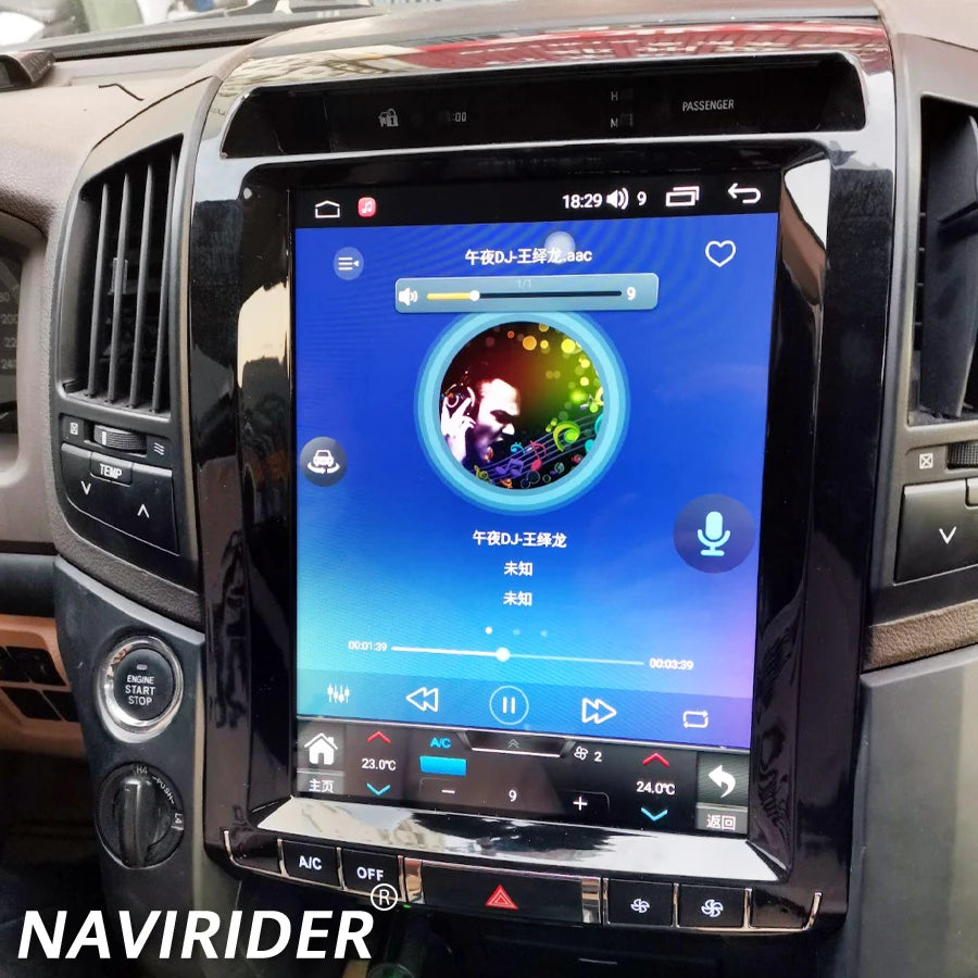 12.1" Android For Toyota Land Cruiser 200 LC200 2008-2015 Stereo Autoradio Multimedia Play